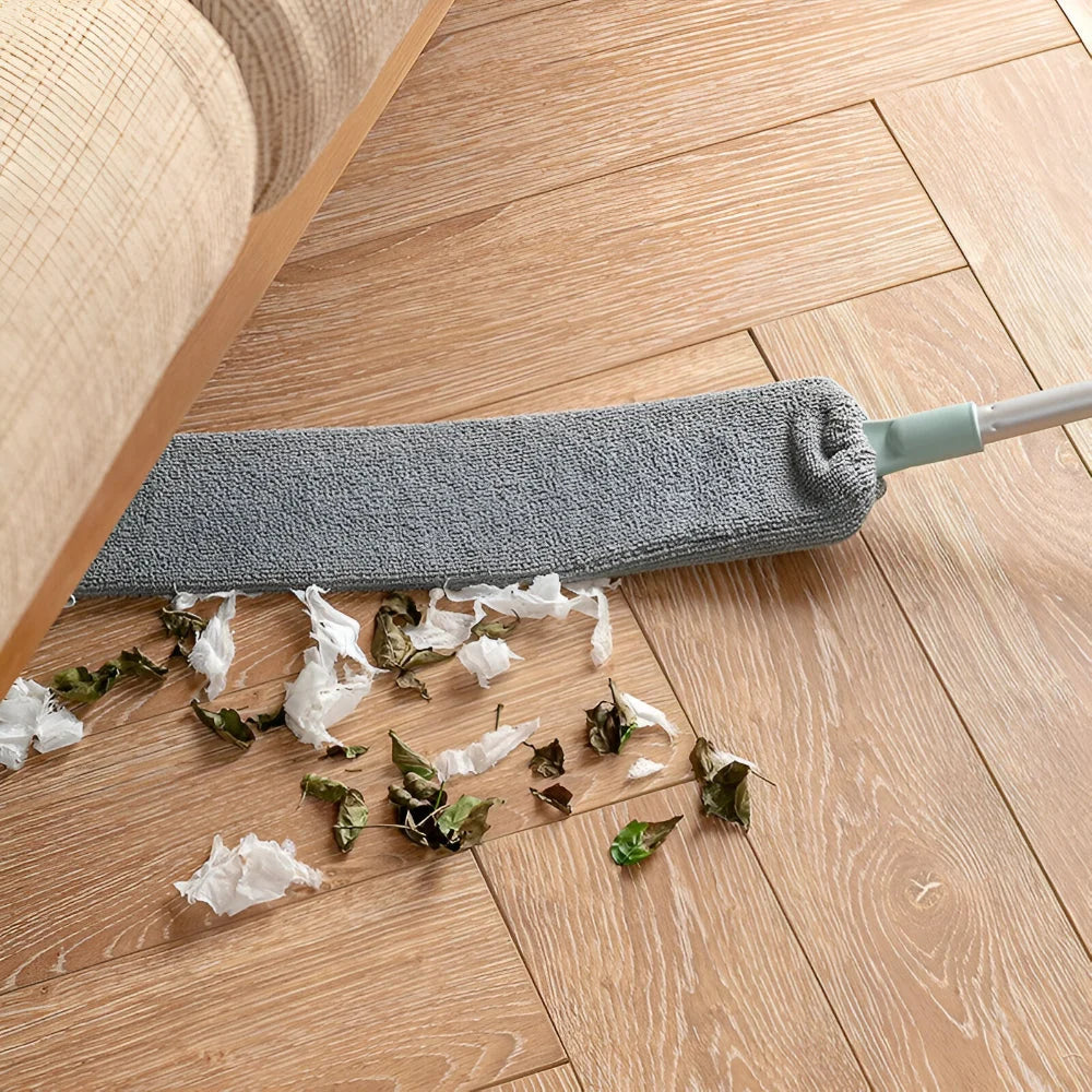 Microfiber Gap Mop Bendable Head Retractable Handle