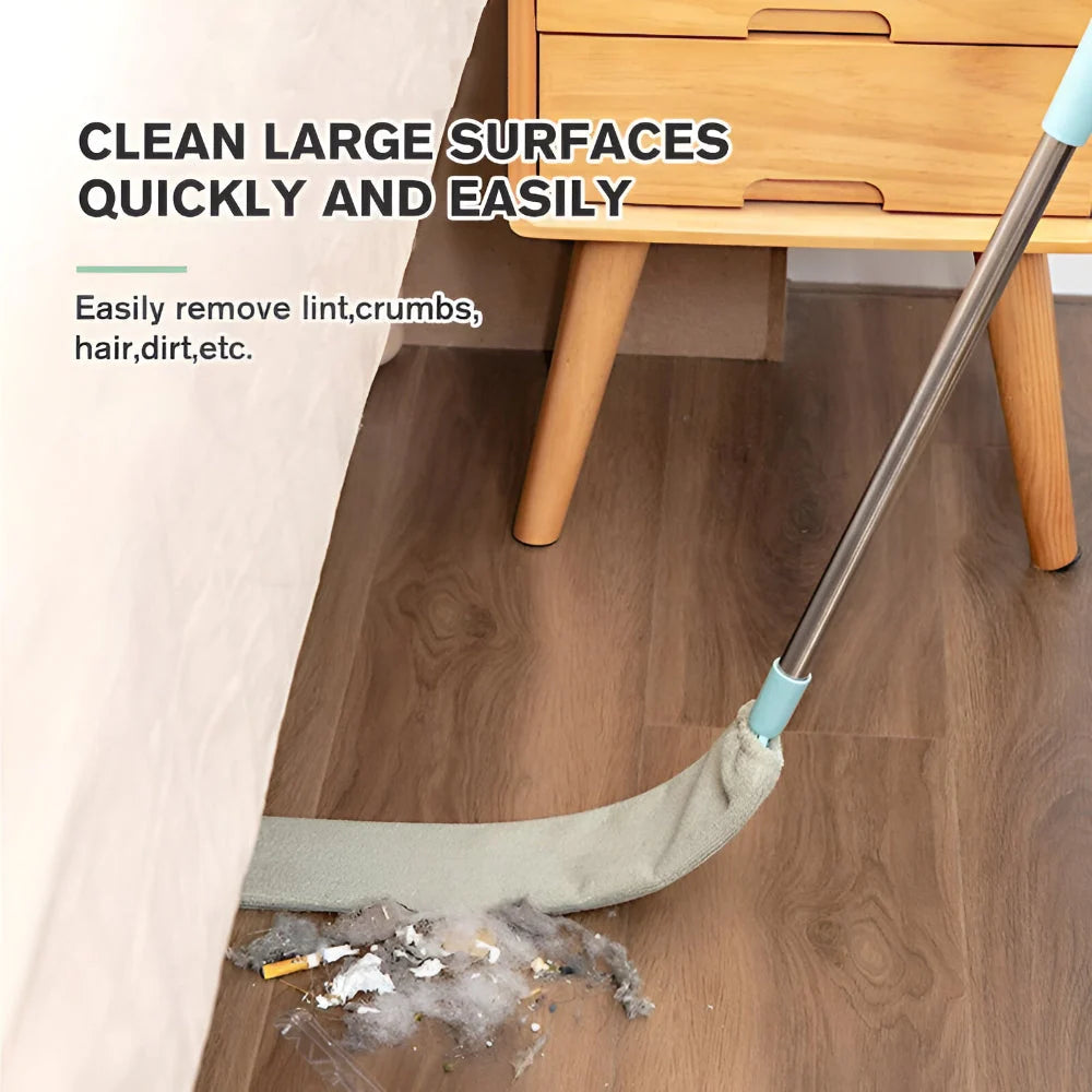 Microfiber Gap Mop Bendable Head Retractable Handle