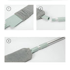 Microfiber Gap Mop Bendable Head Retractable Handle