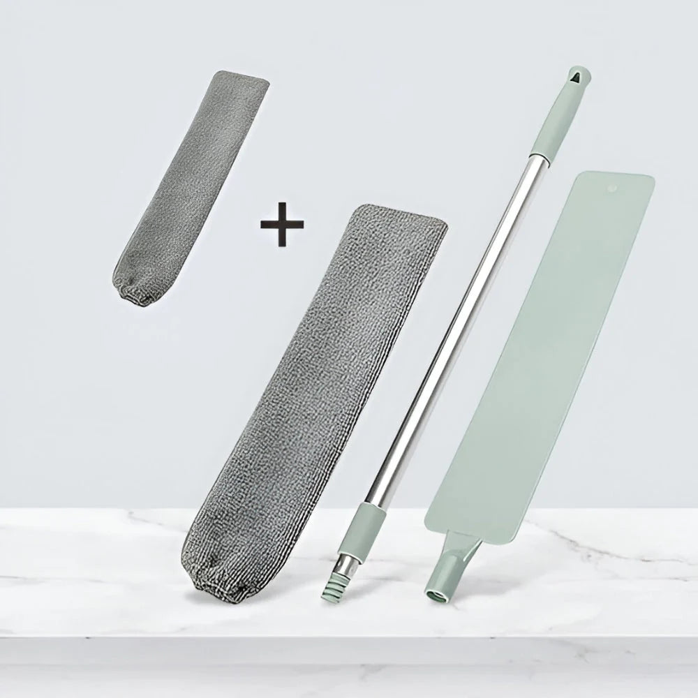 Microfiber Gap Mop Bendable Head Retractable Handle