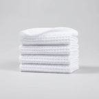 Microfiber Washcloths Waffle Weave Quick-Drying Set of 4