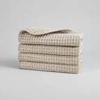 Microfiber Washcloths Waffle Weave Quick-Drying Set of 4