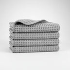 Microfiber Washcloths Waffle Weave Quick-Drying Set of 4