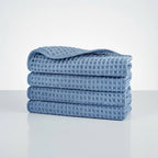 Microfiber Washcloths Waffle Weave Quick-Drying Set of 4