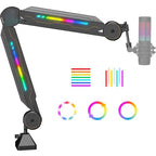 Microphone Boom Arm 29.5 Inch Steel RGB