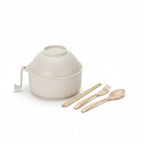 Microwave Bowl Set Locking Steam Lid Cool-Touch Handle