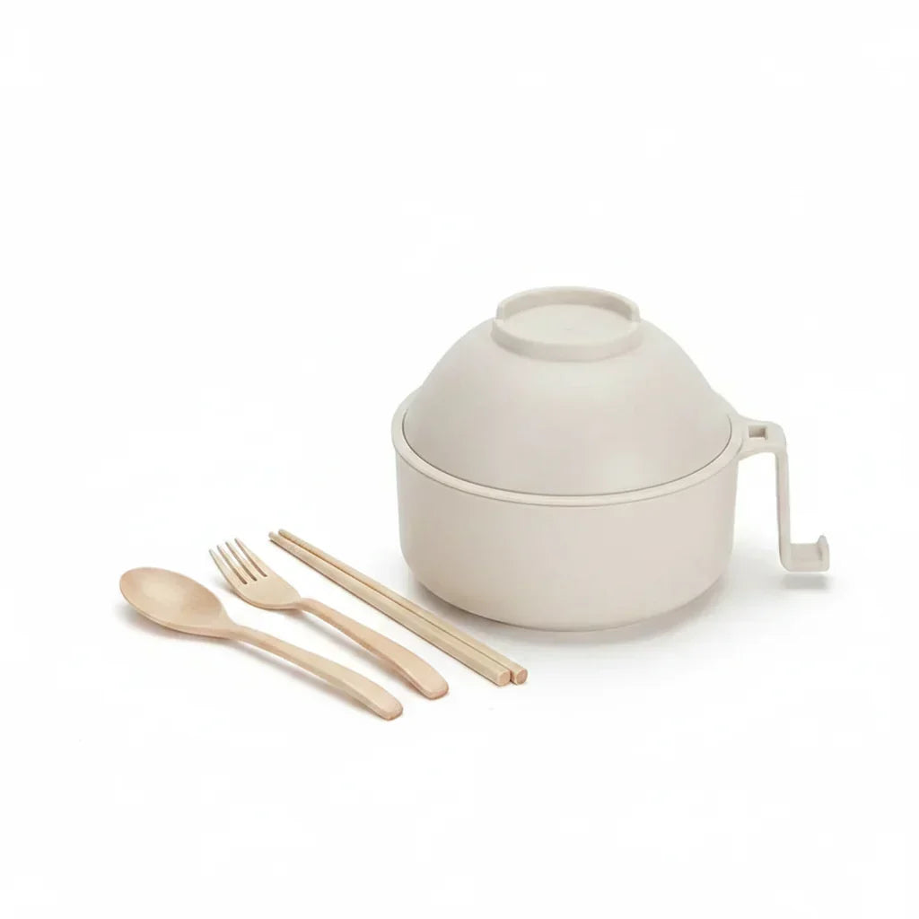 Microwave Bowl Set Locking Steam Lid Cool-Touch Handle