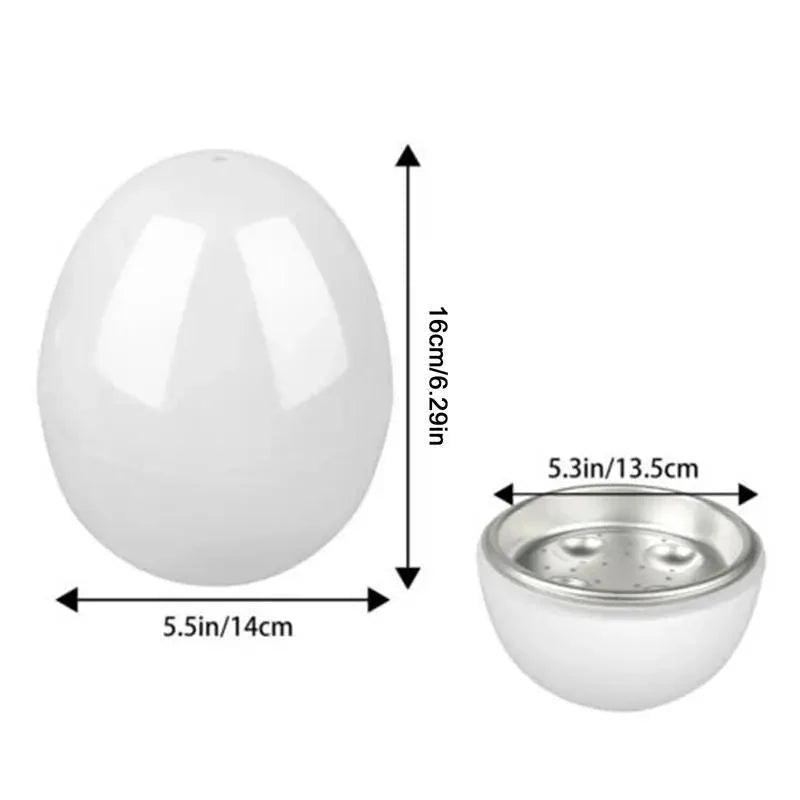 Microwave Egg Steamer Fast Cooking 4 Eggs