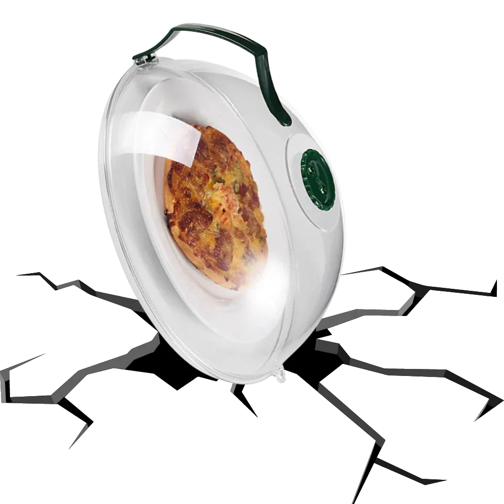 Microwave Food Cover Vented Dome BPA-Free & Dishwasher Safe