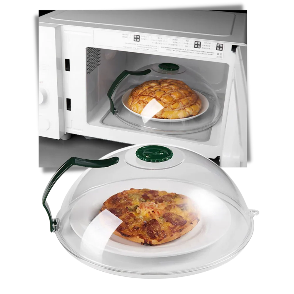 Microwave Food Cover Vented Dome BPA-Free & Dishwasher Safe
