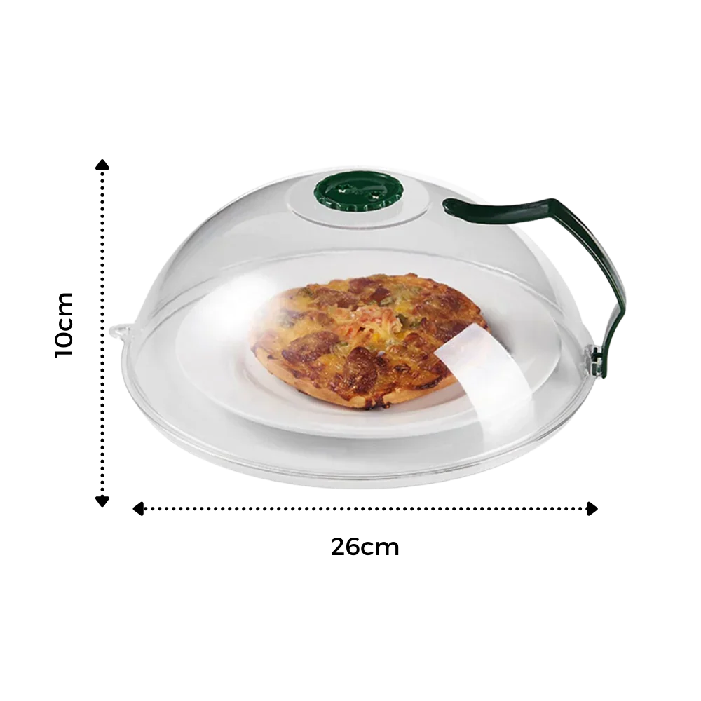 Microwave Food Cover Vented Dome BPA-Free & Dishwasher Safe