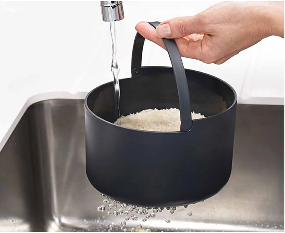 Microwave Rice Cooker 2L Vented Lid & Locking Paddle