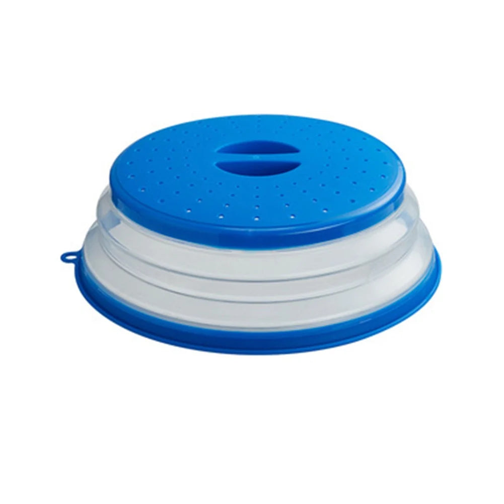 Microwave Splatter Cover Folding Silicone Heat-Resistant Built-In Hook