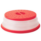 Microwave Splatter Lid Foldable BPA-Free Silicone Steam Release