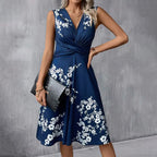 Midi Dress Sleeveless Lightweight A-Line