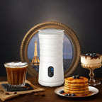 Milk Frother & Steamer 4-in-1 One-Touch Non-Stick Interior