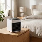 Mini Air Conditioner USB-Powered Water-Cooled Whisper-Quiet