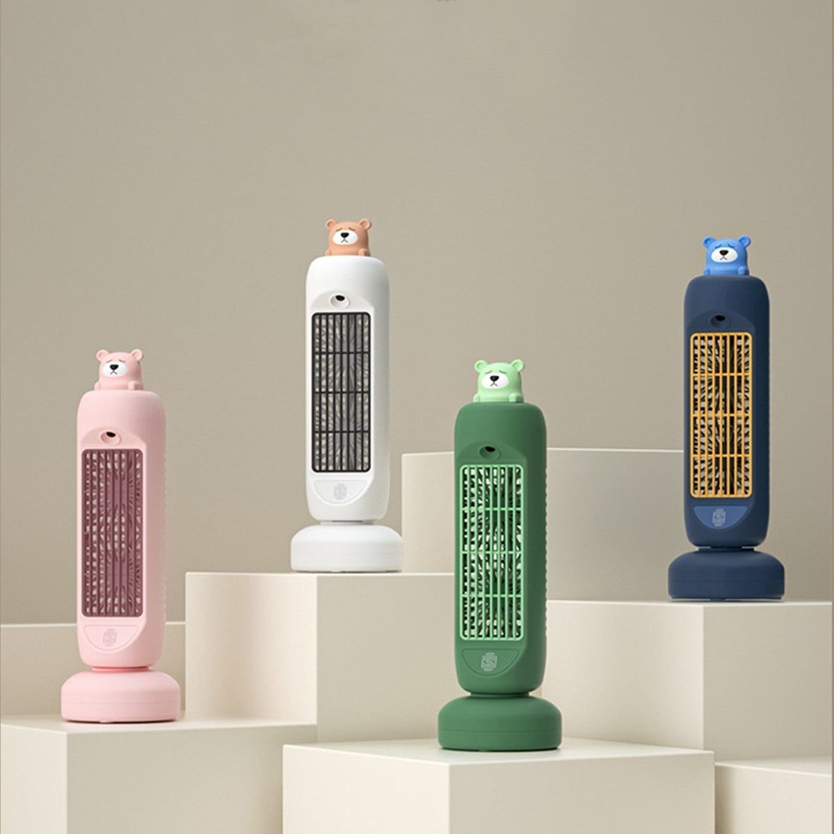 Mini Air Cooler & Humidifier USB Powered 3-Speed