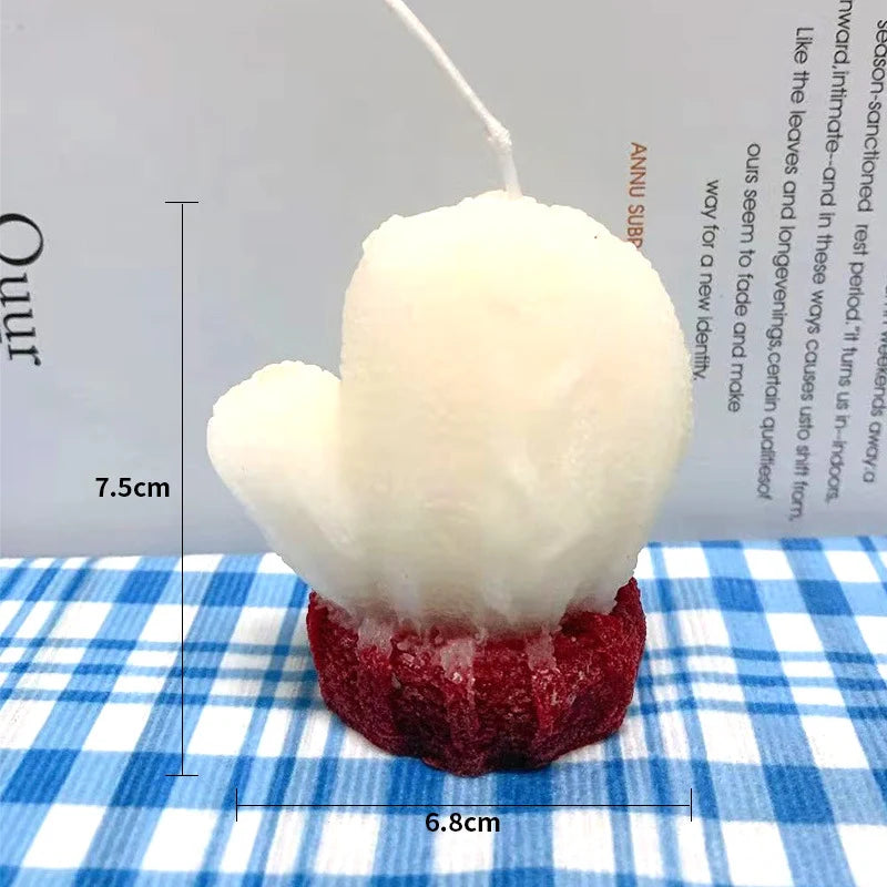 Mini Cactus Candle Hand-Poured Wax Compact
