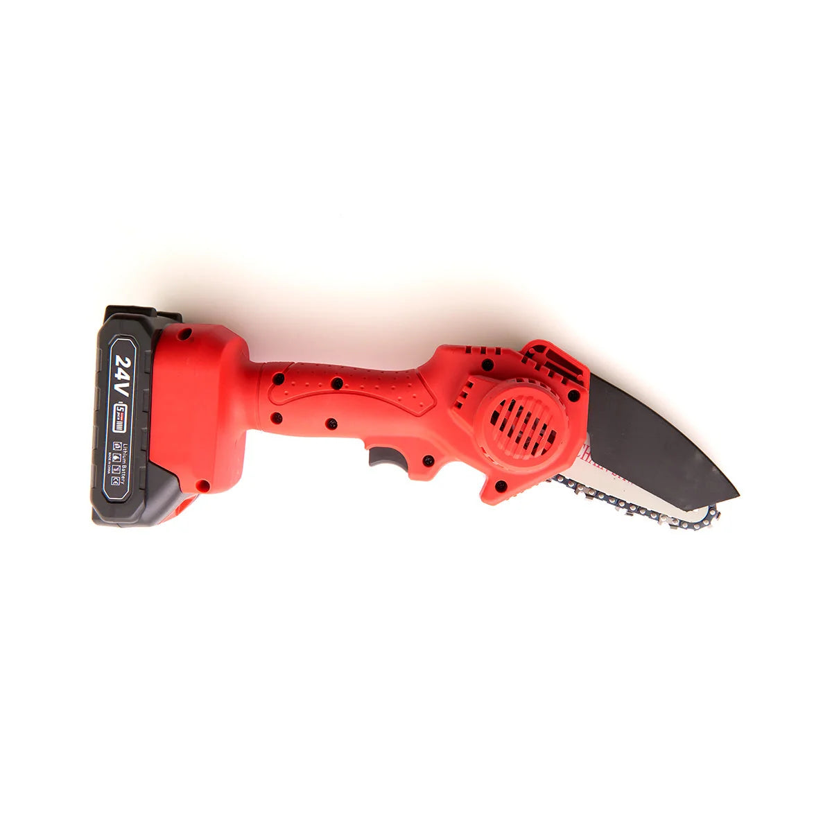 Mini Chainsaw Cordless One-Handed With Case & Spare Chains