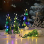 Mini Christmas Tree Prelit Warm LED Lights Tabletop