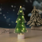 Mini Christmas Tree Prelit Warm LED Lights Tabletop