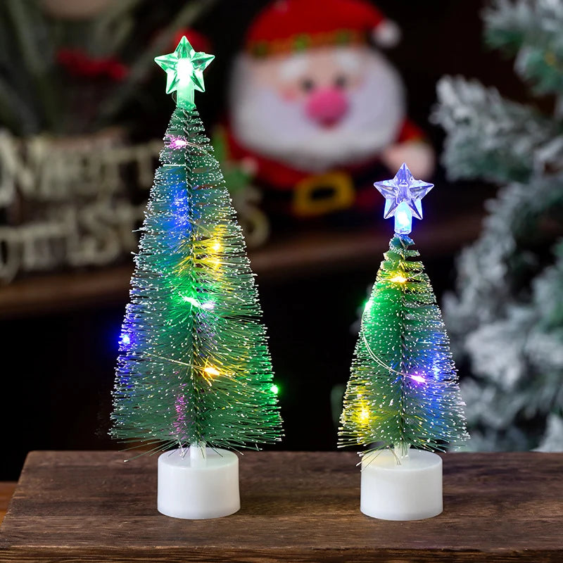 Mini Christmas Tree Twinkling LED Battery-Free