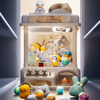 Mini Claw Machine Coin-Operated Over 35 Plush Prizes