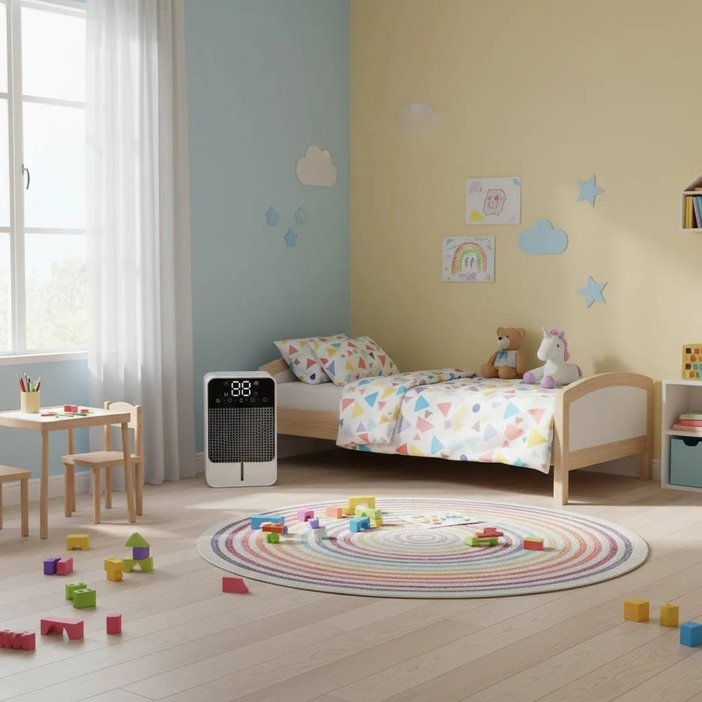 Mini Dehumidifier Compact LED Touch 1.5L Tank
