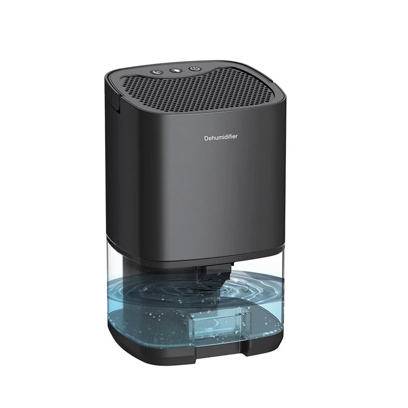 Mini Dehumidifier Transparent Tank & Auto Shut-Off