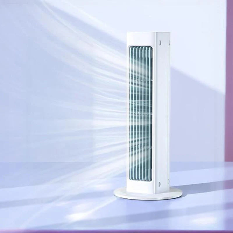 Mini Desk Air Conditioner Targeted Cooling Whisper-Quiet Energy-Efficient