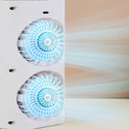 Mini Desk Fan USB-Powered Ultrasonic Mist Ultra-Quiet