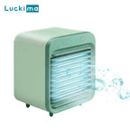 Mini Desk Fan USB Rechargeable 3-Speed Mist Humidifier