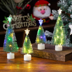 Mini Fir Compact Tabletop Built-In LED Lights