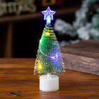 Mini Fir Compact Tabletop Built-In LED Lights