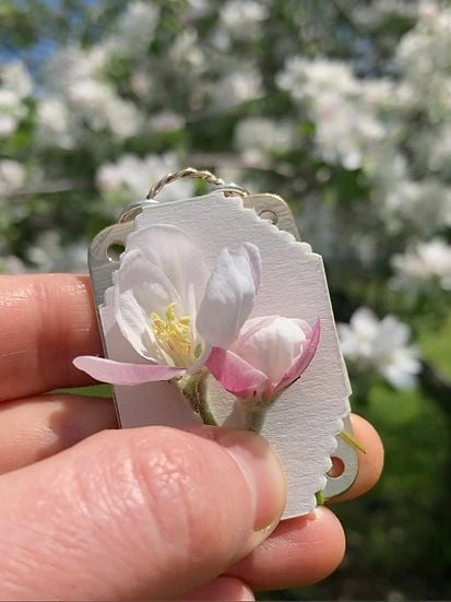 Mini Flower Press Compact Portable 10 Reusable Blotting Papers