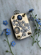 Mini Flower Press Compact Portable 10 Reusable Blotting Papers
