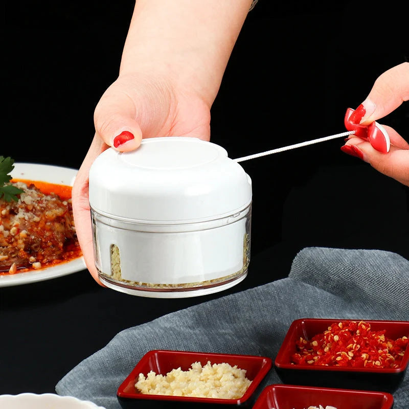 Mini Food Chopper Compact 304 Stainless Steel Blades