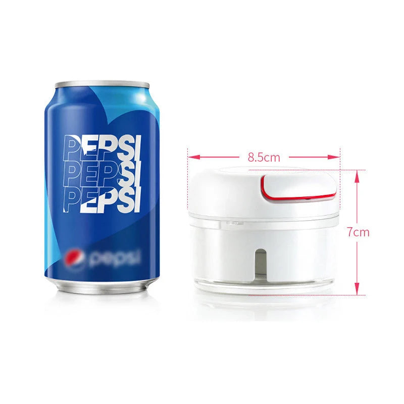 Mini Food Chopper Compact 304 Stainless Steel Blades