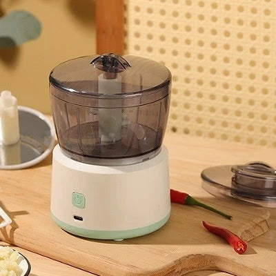 Mini Food Processor Powerful Motor USB Rechargeable