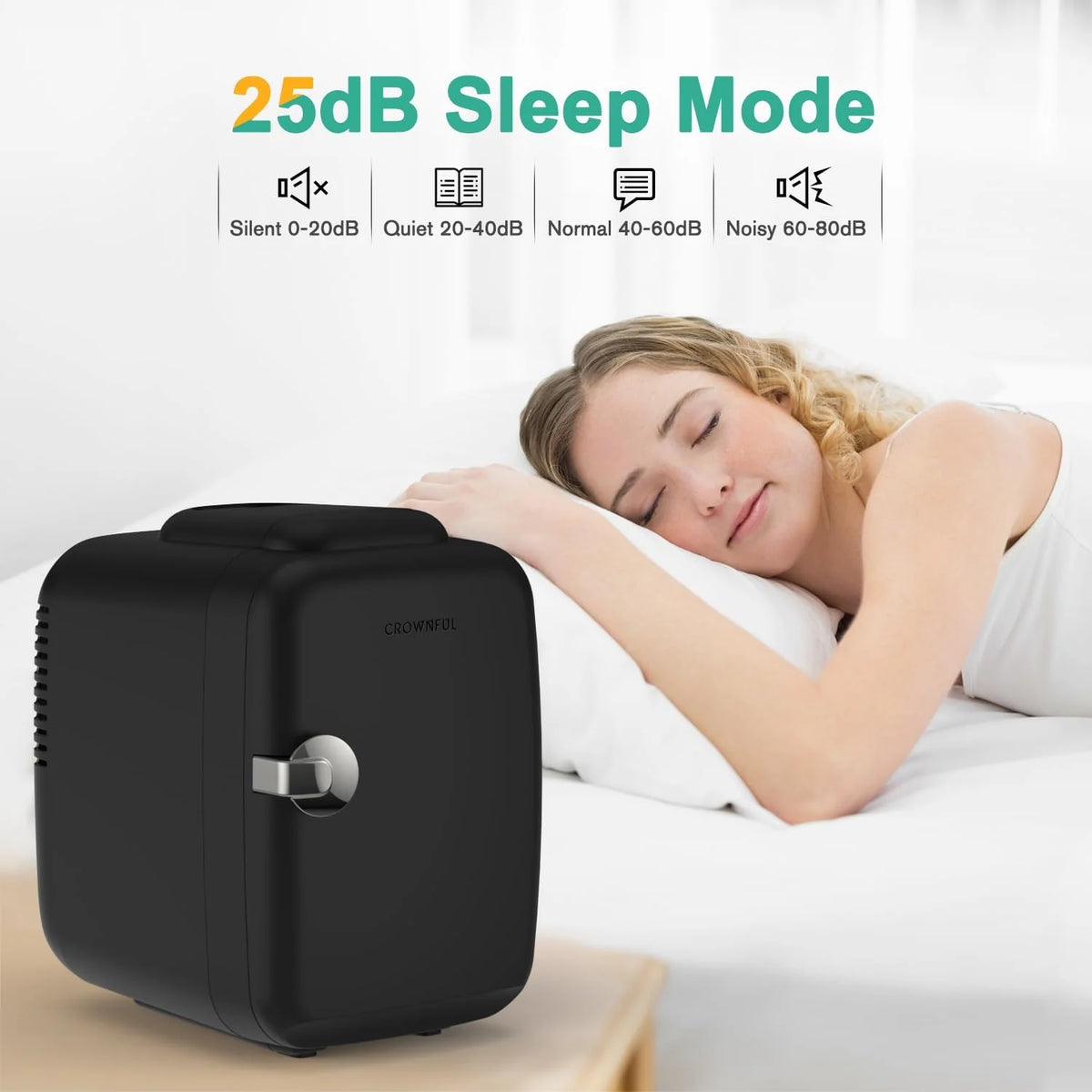 Mini Fridge Cooling & Warming Portable 4L
