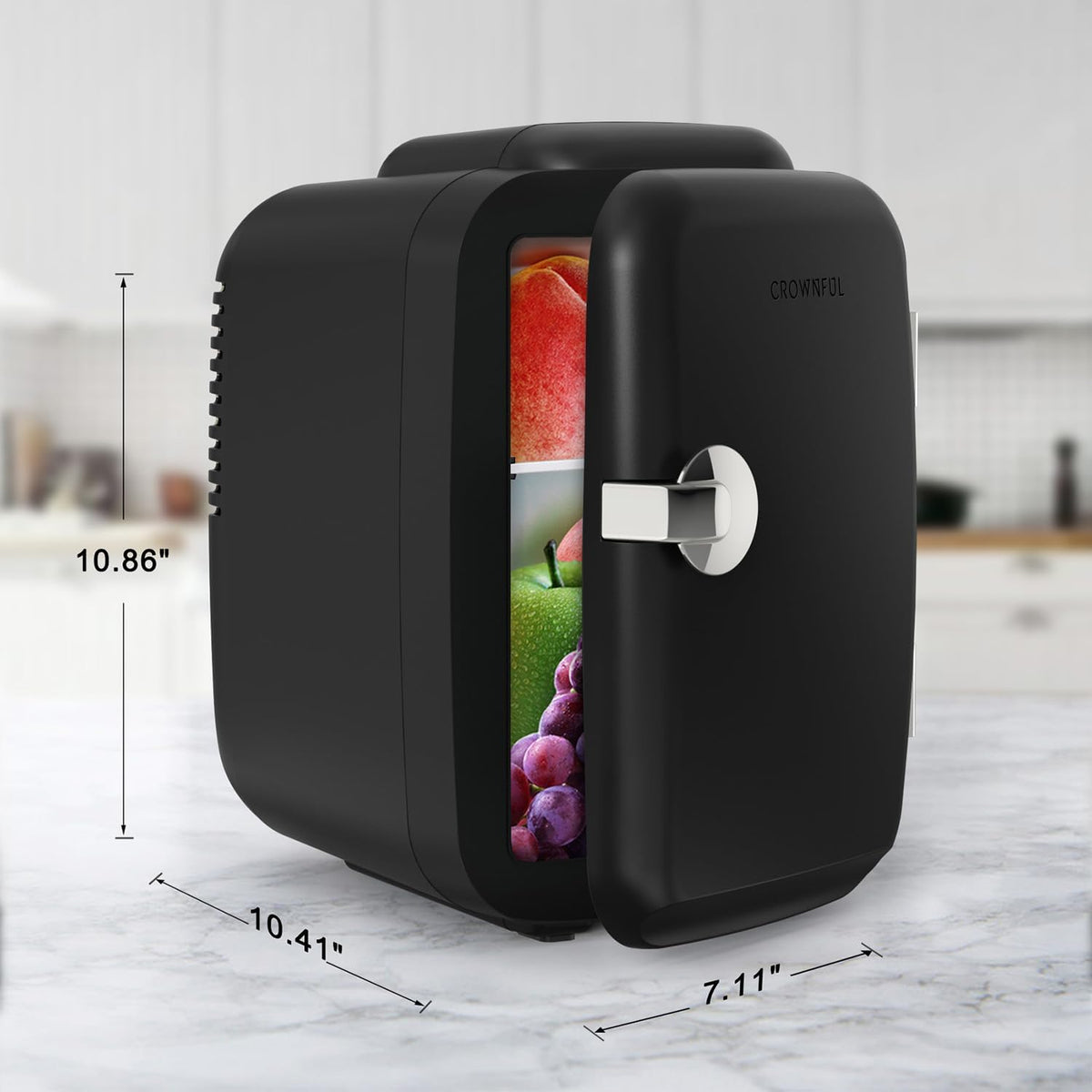 Mini Fridge Dual Cooling & Warming Portable 4L