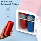 Mini Fridge Portable Cooler & Warmer 4L Capacity