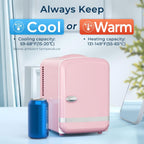 Mini Fridge Portable Cooler & Warmer 4L Capacity
