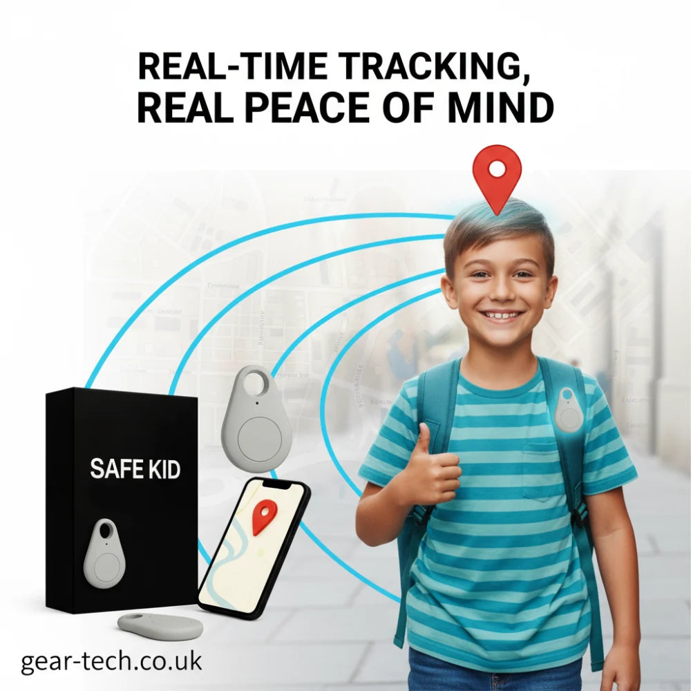 Mini GPS Tracker Live Location & SOS Alarm