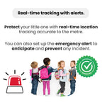 Mini GPS Tracker Live Location & SOS Alarm