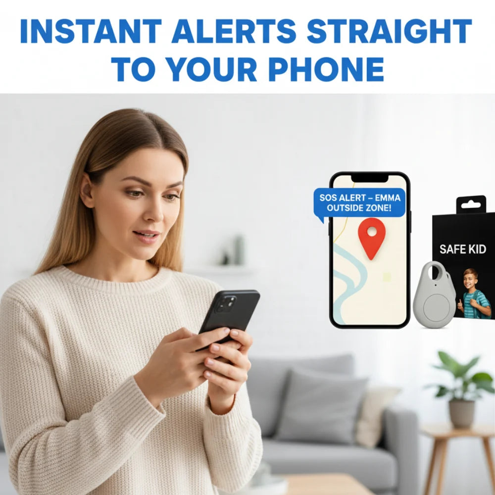 Mini GPS Tracker Live Location & SOS Alarm