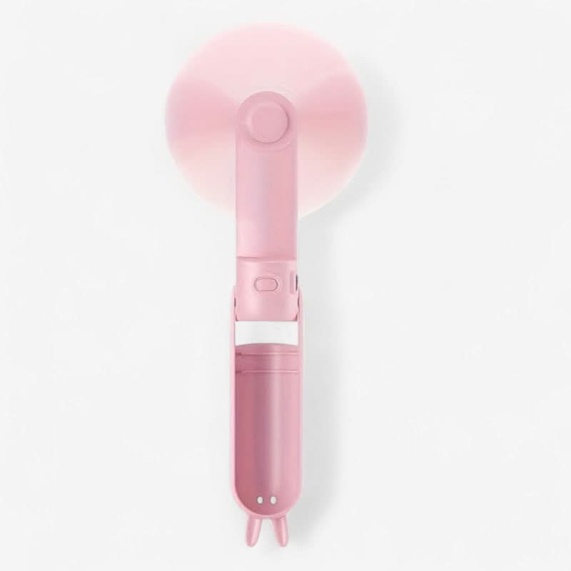 Mini Handheld Fan USB Rechargeable Collapsible Stand