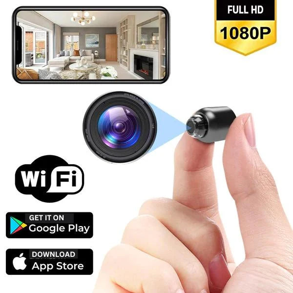 Mini Home Security Camera Full HD Night Vision