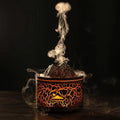 Mini Humidifier Volcano Design Color-Changing LED USB-Powered